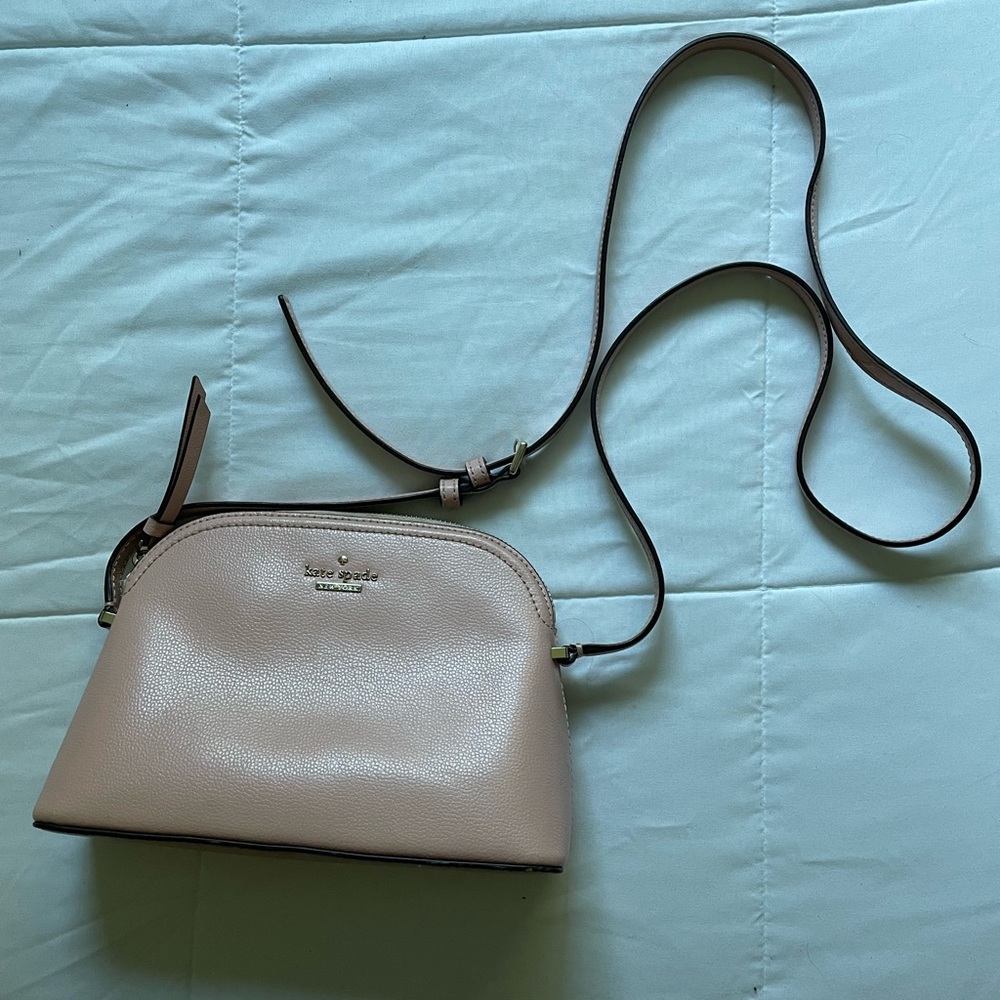 Kate Spade light pink dome crossbody